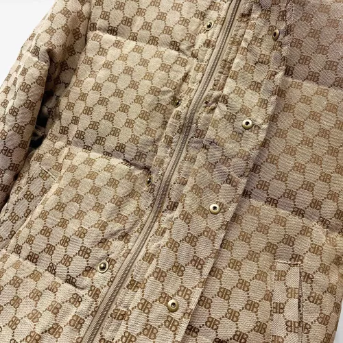 Replica Balenciaga Down Feather Coat Long Sleeved For Men #1383571 $105.00 USD for Wholesale