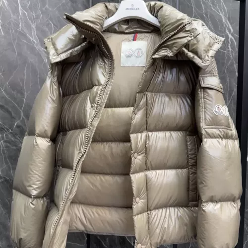 Replica Moncler Down Feather Coat Long Sleeved For Unisex #1383594 $195.00 USD for Wholesale