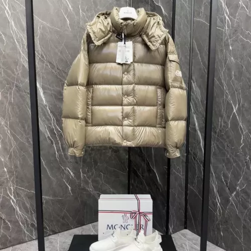 Replica Moncler Down Feather Coat Long Sleeved For Unisex #1383594 $195.00 USD for Wholesale