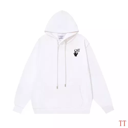 Replica Off-White Hoodies Long Sleeved For Unisex #1383772 $52.00 USD for Wholesale