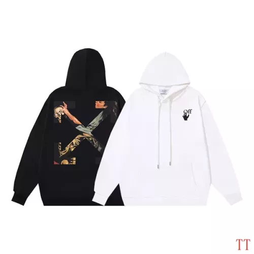 Replica Off-White Hoodies Long Sleeved For Unisex #1383772 $52.00 USD for Wholesale