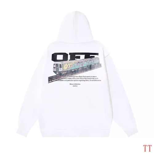 Replica Off-White Hoodies Long Sleeved For Unisex #1383774 $52.00 USD for Wholesale