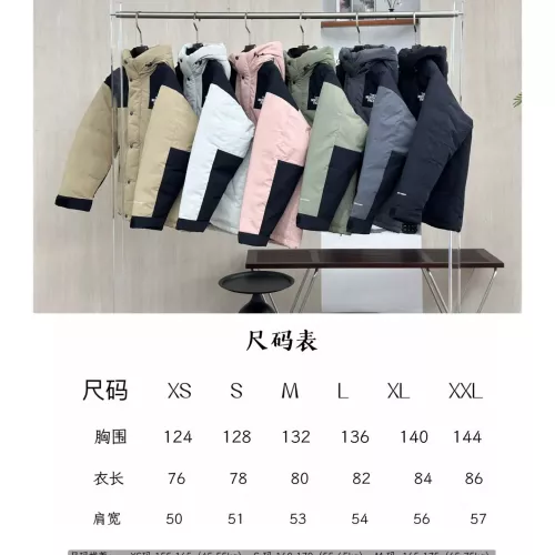 Replica The North Face Down Feather Coat Long Sleeved For Unisex #1383815 $160.00 USD for Wholesale