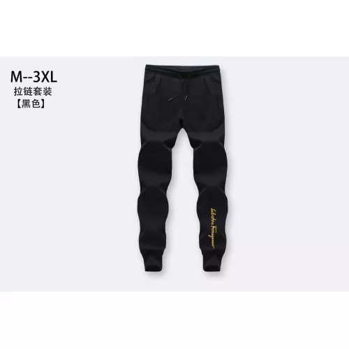 Replica Salvatore Ferragamo Tracksuits Long Sleeved For Men #1383995 $80.00 USD for Wholesale