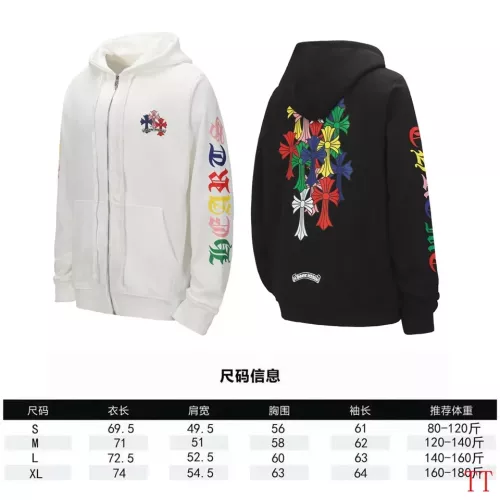 Replica Chrome Hearts Hoodies Long Sleeved For Unisex #1384095 $56.00 USD for Wholesale