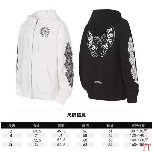 Replica Chrome Hearts Hoodies Long Sleeved For Unisex #1384134 $56.00 USD for Wholesale