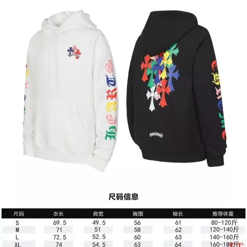 Replica Chrome Hearts Hoodies Long Sleeved For Unisex #1384137 $52.00 USD for Wholesale