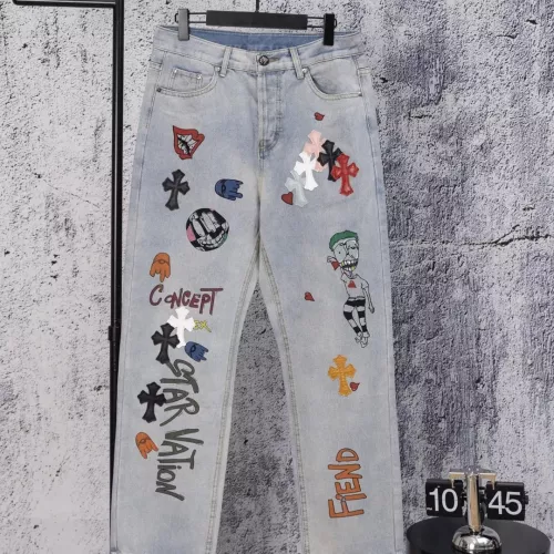 Chrome Hearts Jeans For Men #1384176