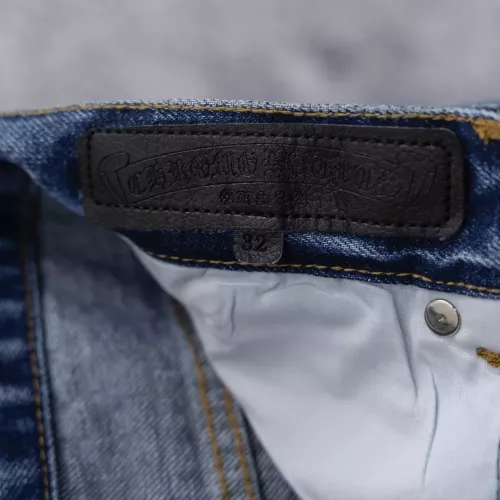 Replica Chrome Hearts Jeans For Men #1384179 $60.00 USD for Wholesale