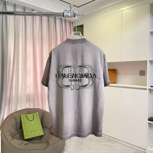 Replica Balenciaga T-Shirts Short Sleeved For Unisex #1384241 $45.00 USD for Wholesale