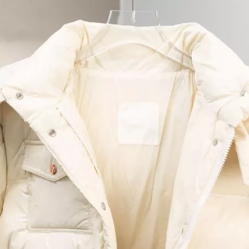 Replica Moncler Down Feather Coat Long Sleeved For Women #1384356 $215.00 USD for Wholesale