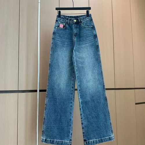 Replica LOEWE Jeans For Women #1384397 $96.00 USD for Wholesale