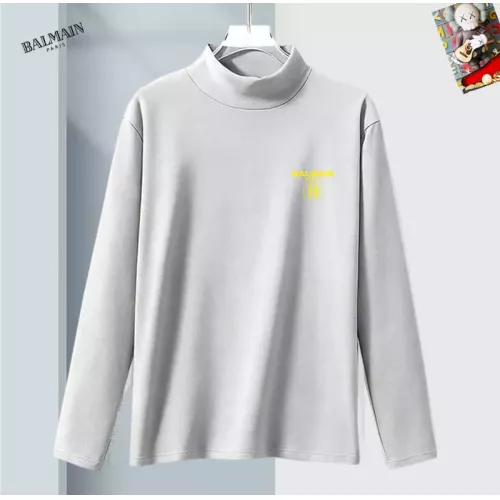 Balmain T-Shirts Long Sleeved For Men #1384987