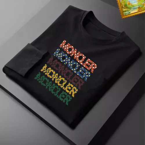 Replica Moncler T-Shirts Long Sleeved For Unisex #1385092 $34.00 USD for Wholesale