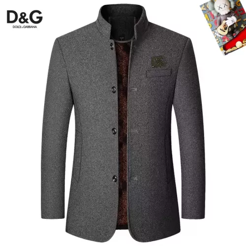 Dolce & Gabbana D&G Coat Long Sleeved For Men #1385494