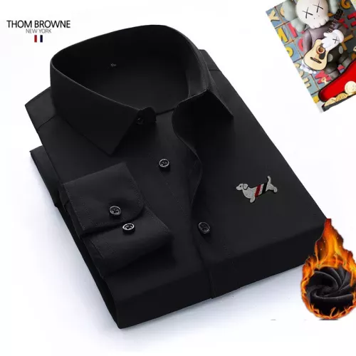 Replica Thom Browne TB Shirts Long Sleeved For Unisex #1385880 $42.00 USD for Wholesale