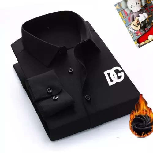 Replica Dolce & Gabbana D&G Shirts Long Sleeved For Unisex #1385892 $42.00 USD for Wholesale