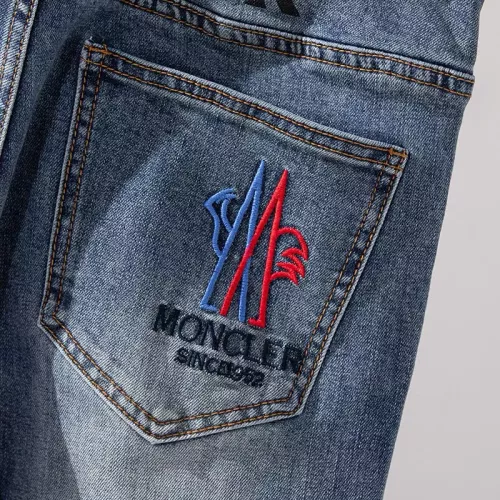 Replica Moncler Jeans For Men #1385937 $48.00 USD for Wholesale