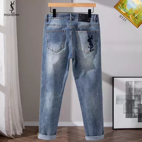 Replica Yves Saint Laurent YSL Jeans For Men #1385940 $48.00 USD for Wholesale