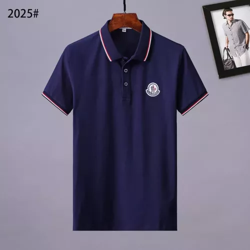 Moncler T-Shirts Short Sleeved For Men #1386131