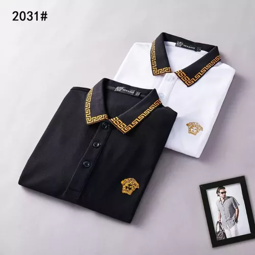 Replica Versace T-Shirts Short Sleeved For Men #1386137 $29.00 USD for Wholesale