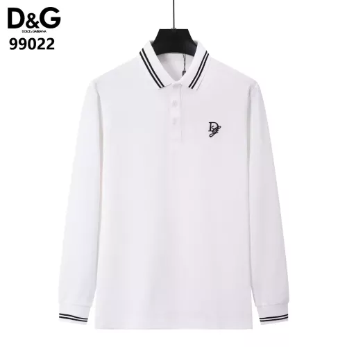 Dolce & Gabbana D&G T-Shirts Long Sleeved For Men #1386255