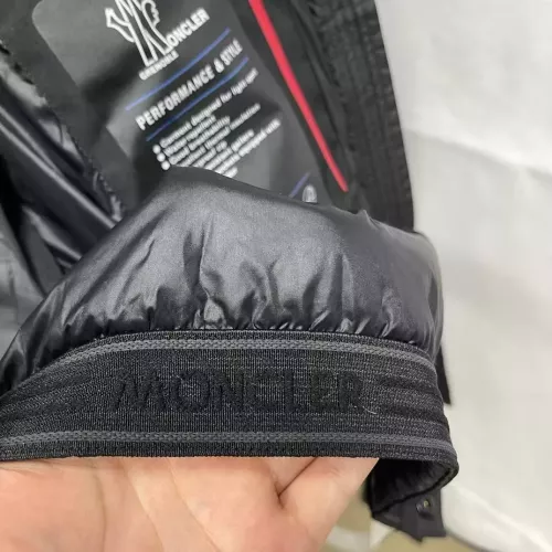 Replica Moncler Down Feather Coat Long Sleeved For Men #1386347 $185.00 USD for Wholesale