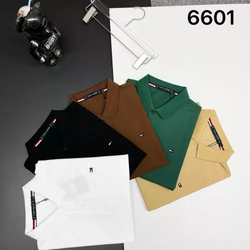 Replica Tommy Hilfiger TH T-Shirts Short Sleeved For Men #1386674 $38.00 USD for Wholesale