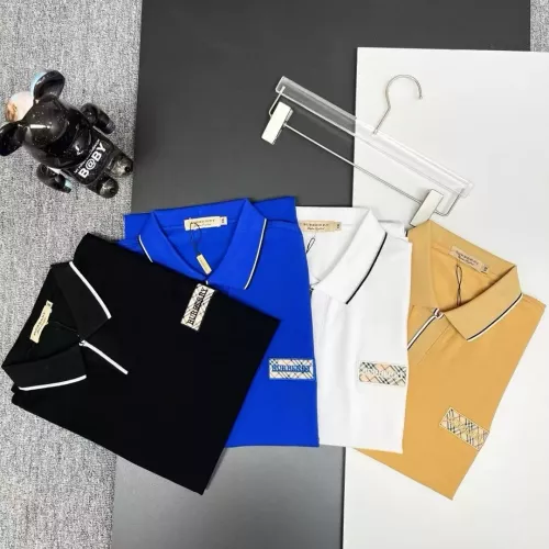 Replica Burberry T-Shirts Short Sleeved For Men #1386740 $38.00 USD for Wholesale