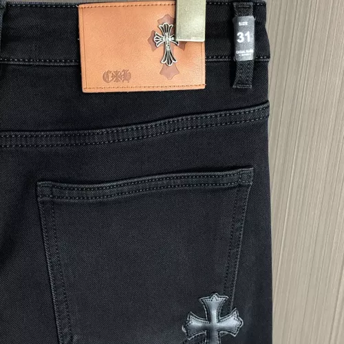 Replica Chrome Hearts Jeans For Men #1386867 $80.00 USD for Wholesale