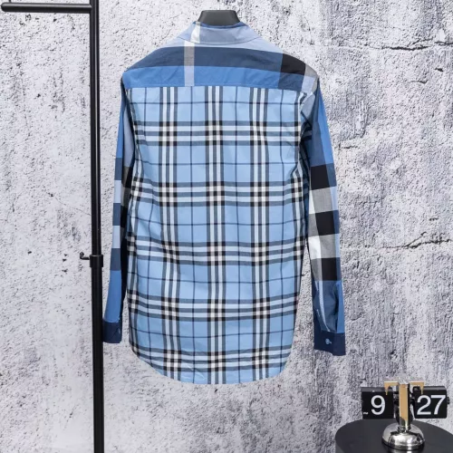 Replica Burberry Shirts Long Sleeved For Men #1387024 $52.00 USD for Wholesale