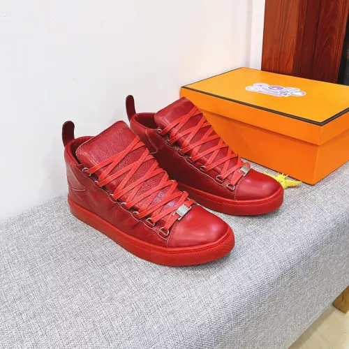 Replica Balenciaga High Tops Shoes For Men #1387157 $80.00 USD for Wholesale