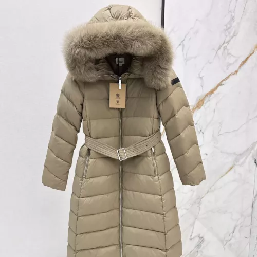 Replica Burberry Down Feather Coat Long Sleeved For Women #1387257 $261.16 USD for Wholesale