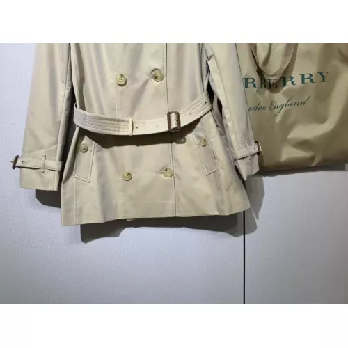 Replica Burberry Trench Coat Long Sleeved For Women #1387265 $162.00 USD for Wholesale