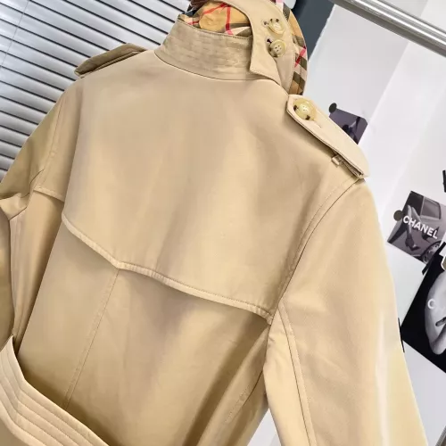 Replica Burberry Trench Coat Long Sleeved For Women #1387267 $162.00 USD for Wholesale