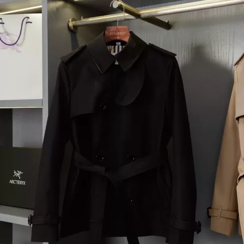 Burberry Trench Coat Long Sleeved For Women #1387278