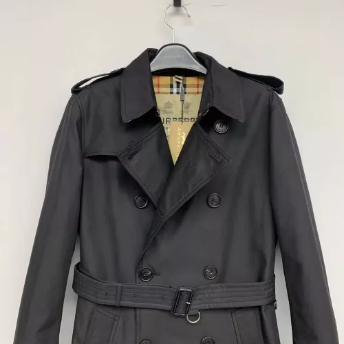 Replica Burberry Trench Coat Long Sleeved For Men #1387280 $185.00 USD for Wholesale