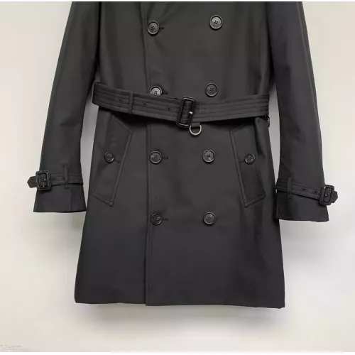 Replica Burberry Trench Coat Long Sleeved For Men #1387280 $185.00 USD for Wholesale