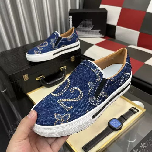 Replica Dsquared Casual Shoes For Men #1387416 $80.00 USD for Wholesale