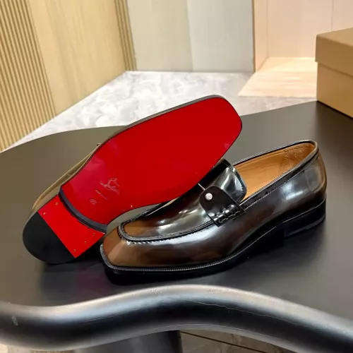 Replica Christian Louboutin Leather Shoes For Men #1387572 $172.00 USD for Wholesale