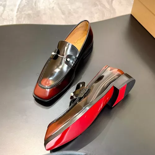 Replica Christian Louboutin Leather Shoes For Men #1387574 $172.00 USD for Wholesale