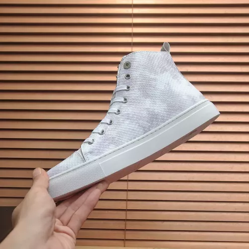 Replica Philipp Plein PP High Tops Shoes For Men #1387896 $92.00 USD for Wholesale