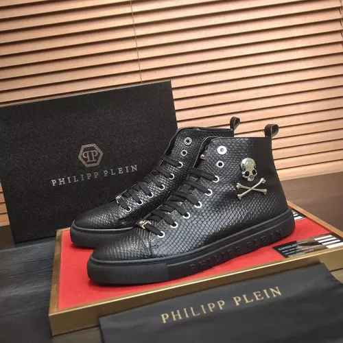Philipp Plein PP High Tops Shoes For Men #1387903