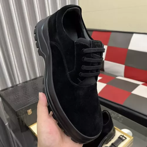 Replica Salvatore Ferragamo Leather Shoes For Men #1387948 $118.00 USD for Wholesale