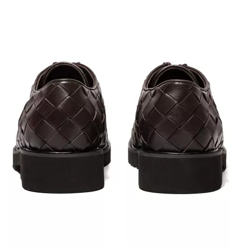 Replica Bottega Veneta BV Leather Shoes For Women #1387967 $145.00 USD for Wholesale