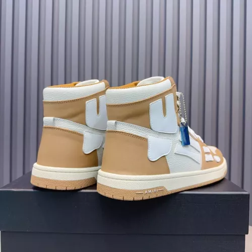 Replica Amiri High Tops Shoes For Men #1387986 $112.00 USD for Wholesale