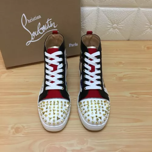 Replica Christian Louboutin High Top Shoes For Men #1388022 $96.00 USD for Wholesale
