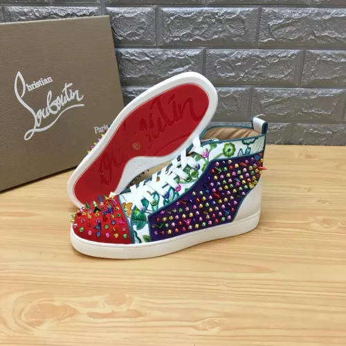 Replica Christian Louboutin High Top Shoes For Men #1388030 $96.00 USD for Wholesale