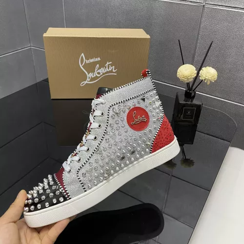 Replica Christian Louboutin High Top Shoes For Men #1388034 $96.00 USD for Wholesale