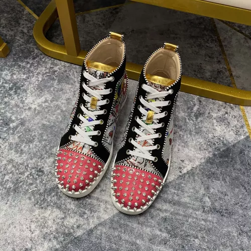 Replica Christian Louboutin High Top Shoes For Men #1388037 $96.00 USD for Wholesale